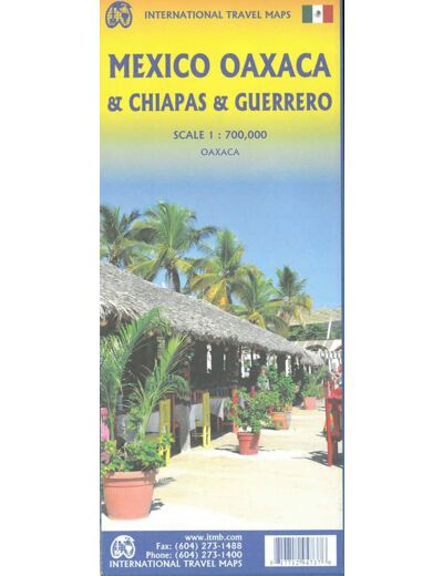 MEXICO OAXACA AND CHIAPAS AND GUERRERO 1: 7000'000