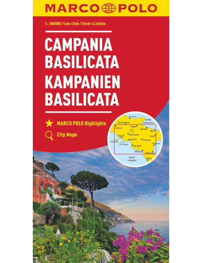 CAMPANIE, BASILICATE 1 : 200 000