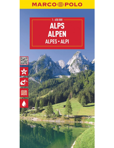 LES ALPES 1 : 650.000