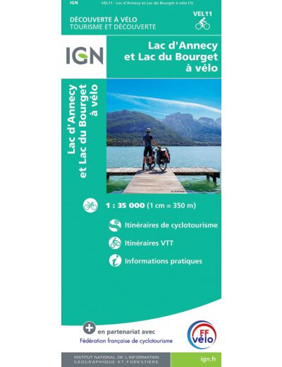 VEL11 - LAC D ANNECY ET LAC DU BOURGET A VELO