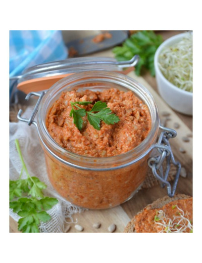 Tapenade Olive verte- Tomate- Poivron