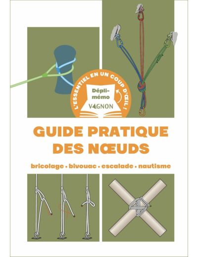 DEPLI-MEMO : GUIDE PRATIQUE DES N UDS - BRICOLAGE - BIVOUAC - ESCALADE - NAUTISME