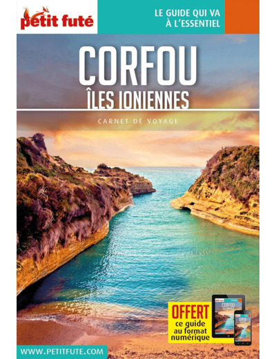 GUIDE CORFOU 2023 CARNET PETIT FUTE