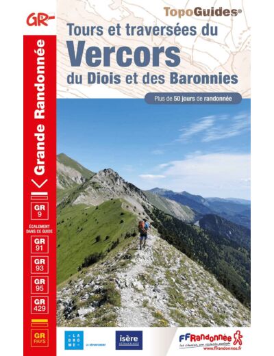 TOURS ET TRAVERSEES DU VERCORS DU DIOIS ET DES BARONNIES - REF. 904