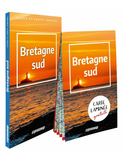 BRETAGNE SUD (GUIDE ET CARTE LAMINEE)