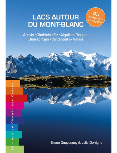 LACS AUTOUR DU MONT-BLANC 45 RANDONNEES D'EXCEPTION - ARAVIS - CHABLAIS - FIZ - AIGUILLES ROUGES - B