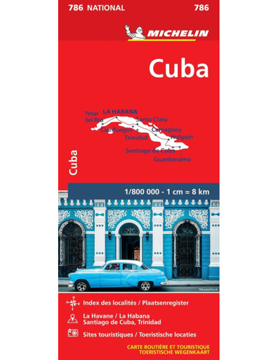 CARTE NATIONALE CUBA