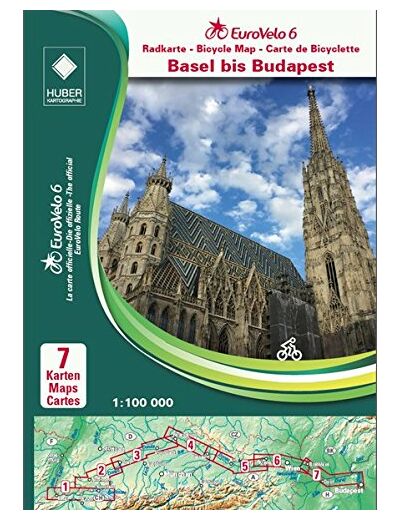 BALE- BUDAPEST EURO VELO 6 CARTES