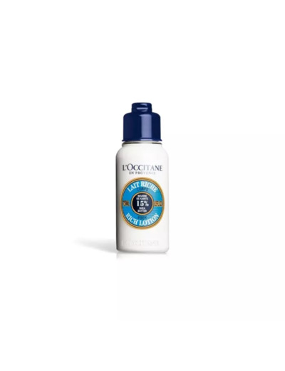 l'occitane - lotion au lait riche - 75ml