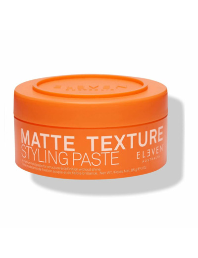 ELEVEN AUSTRALIA Pâte coiffante texture mate ingrédients naturels pour une tenue naturelle – 85 g