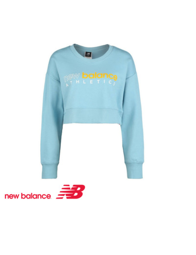 NEW BALANCE SWEAT Crop Top ICON CREW