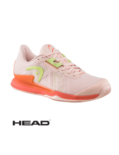 HEAD SPRINT PRO 3.5 Clay Salmon/Lime