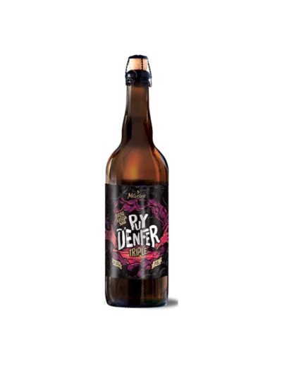 Bière Triple Puy d'enfer Mélusine 75 cl