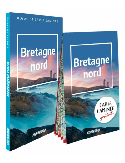 BRETAGNE NORD (GUIDE ET CARTE LAMINEE)