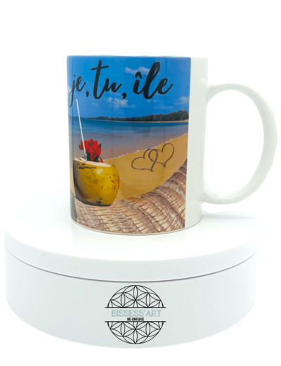 Mug "je tu île"