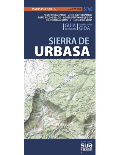 SIERRA DE URBASA - MAPAS PIRENAICOS