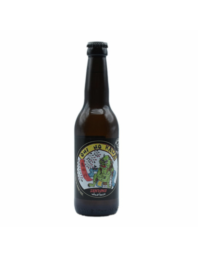 Bière blanche Oni No Kawa brasserie Pirate de Clain lot de 6 bouteilles 75 cl