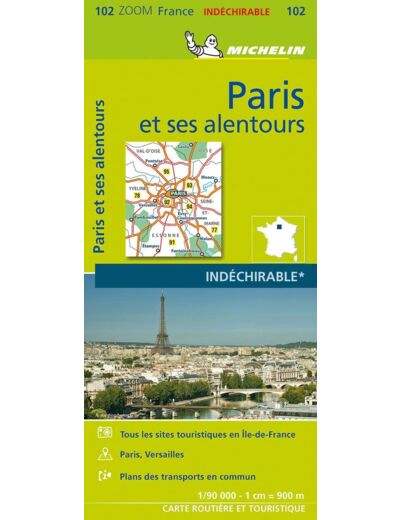 CARTE ZOOM PARIS ET SES ALENTOURS