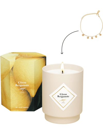 Bougie Bijou Citron Bergamote - My Jolie Candle