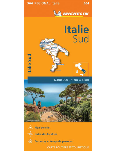 CARTE REGIONALE ITALIE SUD