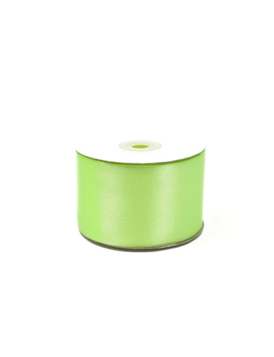 Ruban satin vert clair 520 largeur 50 mm