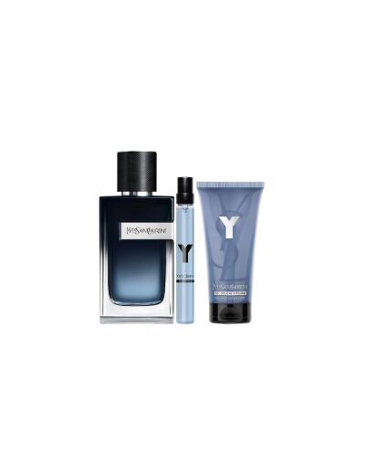 YVES SAINT LAURENT - Y Coffret Cadeau Parfum Homme - 100ml + 10ml + 50ml