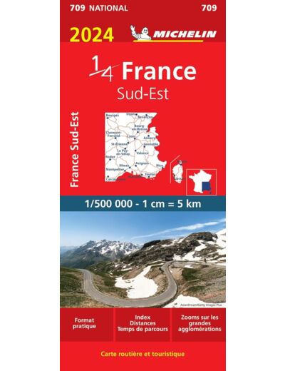 CARTE NATIONALE FRANCE SUD-EST 2024