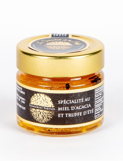 SPÉCIALITÉ MIEL D'ACACIA À LA TRUFFE