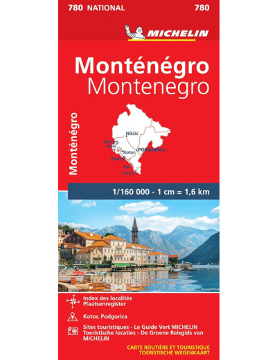 CARTE NATIONALE MONTENEGRO