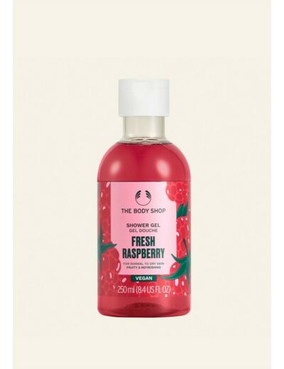 The body shop - Gel Douche Fresh Raspberry - 250 ml