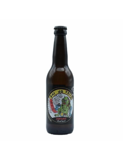 Bière blanche Oni No Kawa brasserie Pirate de Clain lot de 12 bouteilles 33 cl