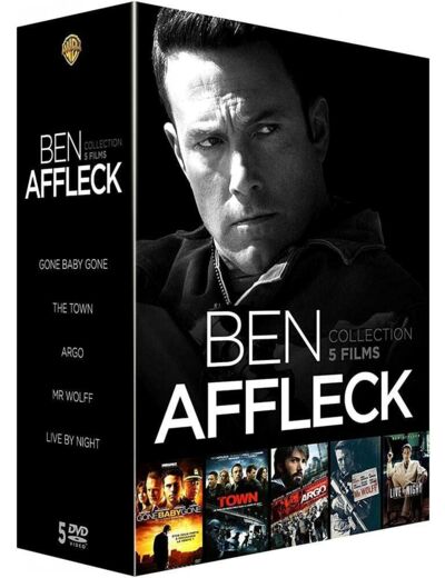 Ben Affleck-Collection 5 Films : Argo + The Town + Mr. Wolff + Live by Night Baby Gone