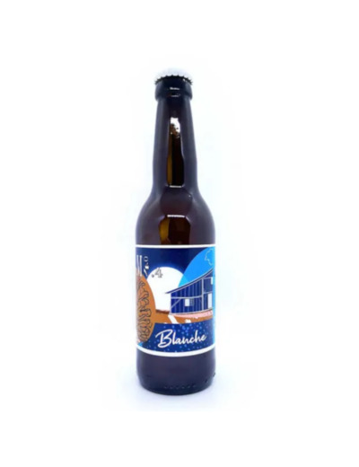 Bière M40 Blanche brasserie naturelle des Landes lot de 6 bouteilles 33 cl