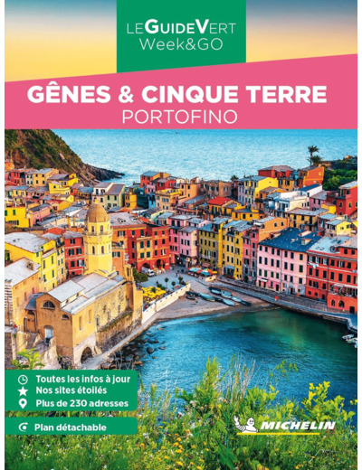 GUIDE VERT WEEK&GO GENES &CINQUE TERRE MICHELIN - PORTOFINO