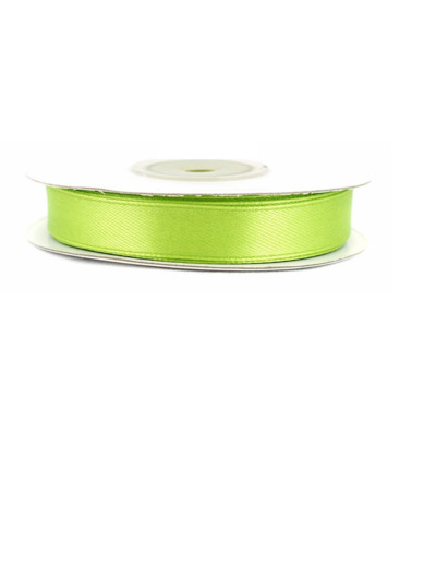 Ruban satin vert 550 largeur 12 mm