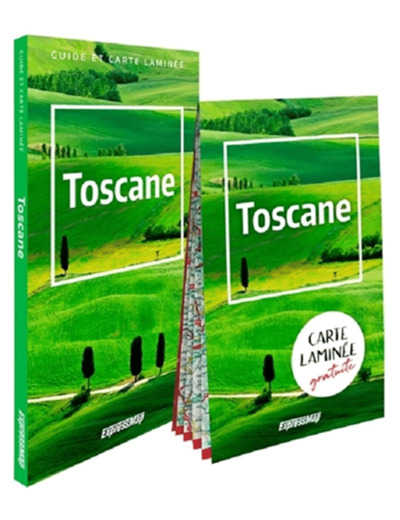 TOSCANE (GUIDE ET CARTE LAMINEE)