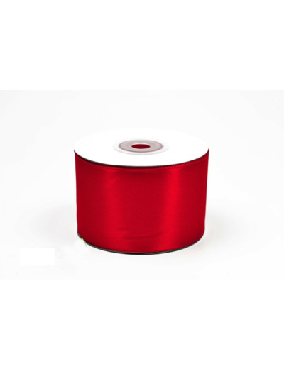 Ruban satin rouge 250 largeur 50 mm