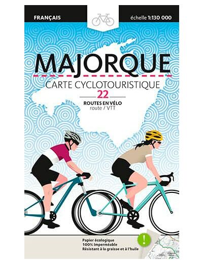 MAJORQUE, CARTE CYCLOTOURISTIQUE