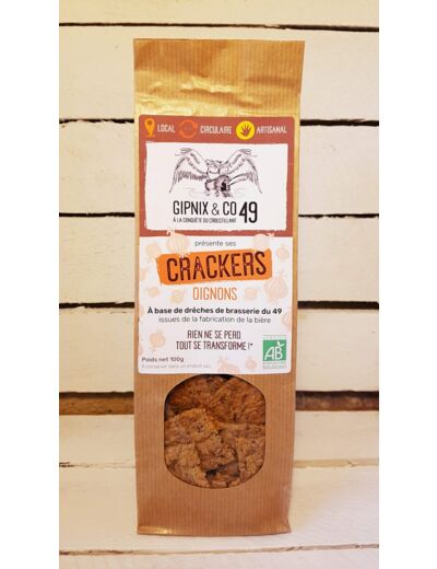 Crackers oignons