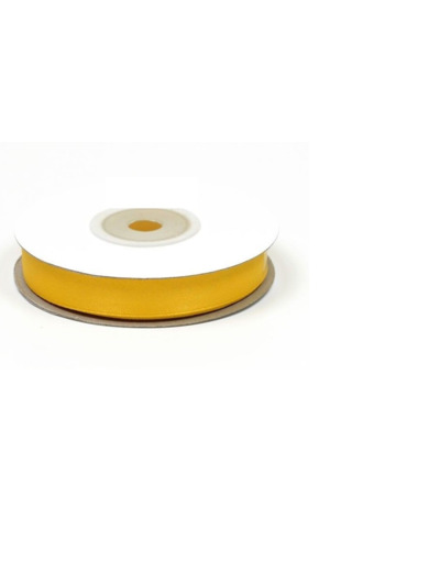 Ruban satin jaune 645 largeur 12 mm