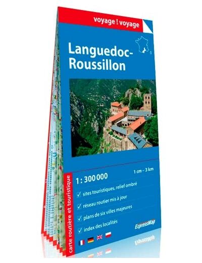 LANGUEDOC-ROUSSILLON (CARTE PAPIER)