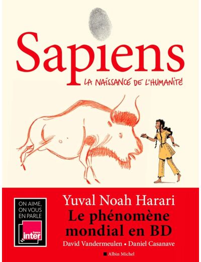 SAPIENS - TOME 1 (BD) - LA NAISSANCE DE L'HUMANITE