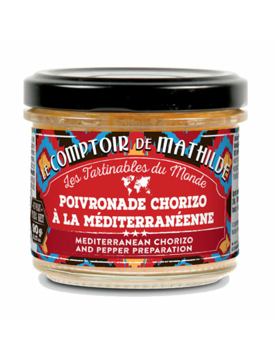 Poivronade Chorizo à la méditerranéenne