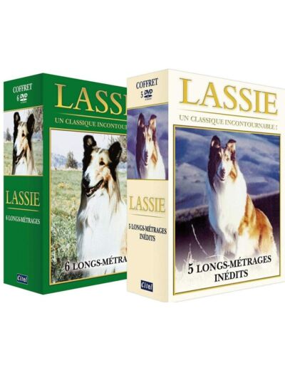 Coffret 11 DVD - Lassie - Intégrale 6 Longs-Métrages + 5 Inédits