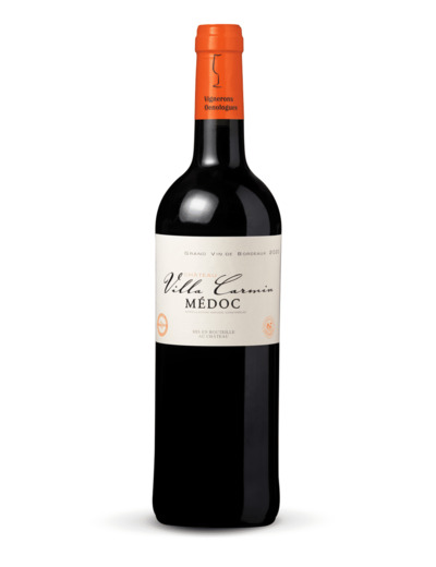 Médoc La Villa Carmin 2020 6 bouteilles 75 cl