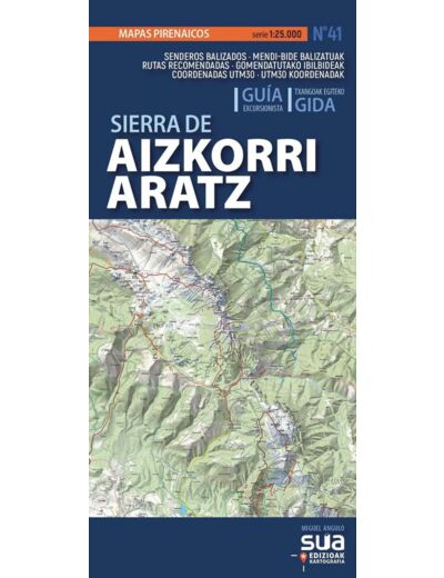 SIERRA DE AIZKORRI-ARATZ - MAPAS PIRENAICOS
