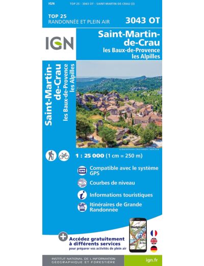 3043OT ST MARTIN DE CRAU LES BAUX DE PROVENCE LES ALPILLES