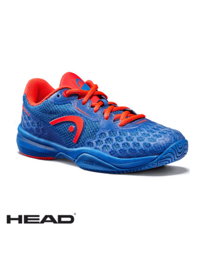 HEAD REVOLT PRO 3.0 ALL COURT Royal Blue/Neon Red Kids