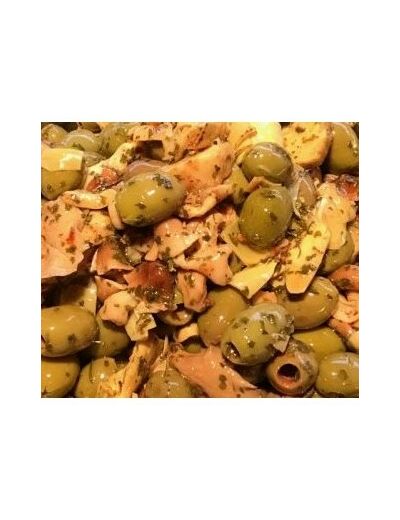 Olives tandoori-champignons