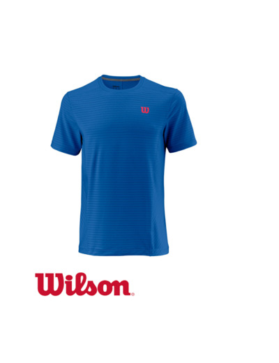 WILSON T-SHIRT UWII LINEAR CREW Prince Blue